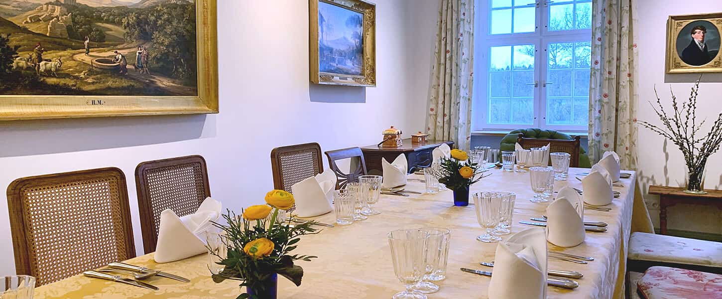 Abendessen im Bed & Breakfast Abendessen im Bed & Breakfast